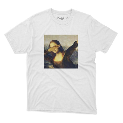t-shirt t-shirt- mona lisa dab