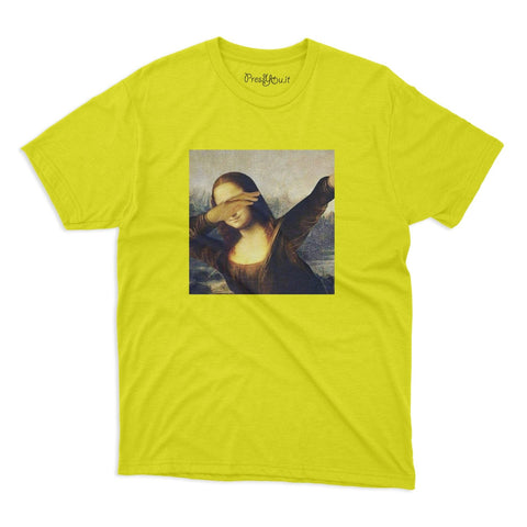 t-shirt t-shirt- mona lisa dab