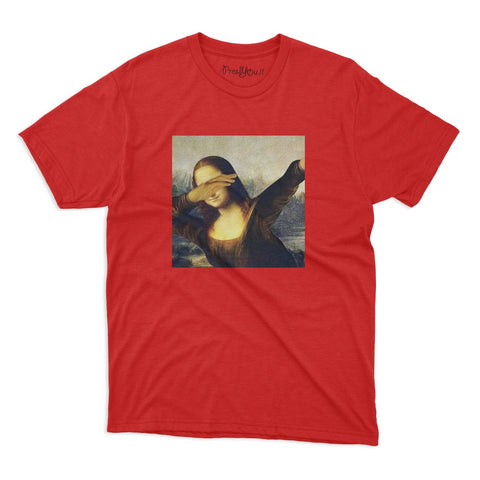 t-shirt t-shirt- mona lisa dab