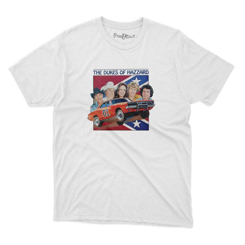 t-shirt t-shirt-American Vintage Cars Vintage Car Style and Adventures in the South 80s TV