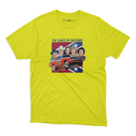 t-shirt t-shirt-American Vintage Cars Vintage Car Style and Adventures in the South 80s TV