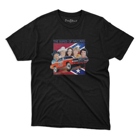t-shirt t-shirt-American Vintage Cars Vintage Car Style and Adventures in the South 80s TV