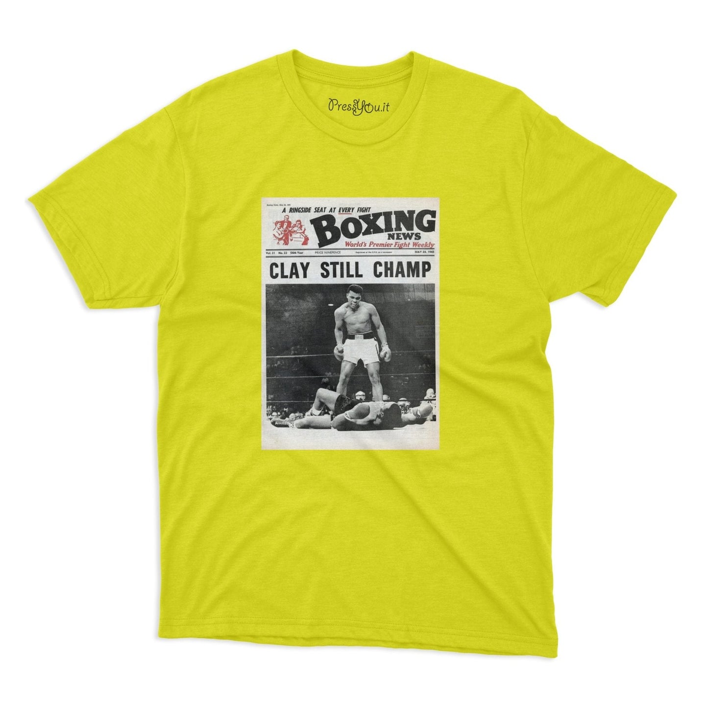 maglietta t-shirt- boxing news