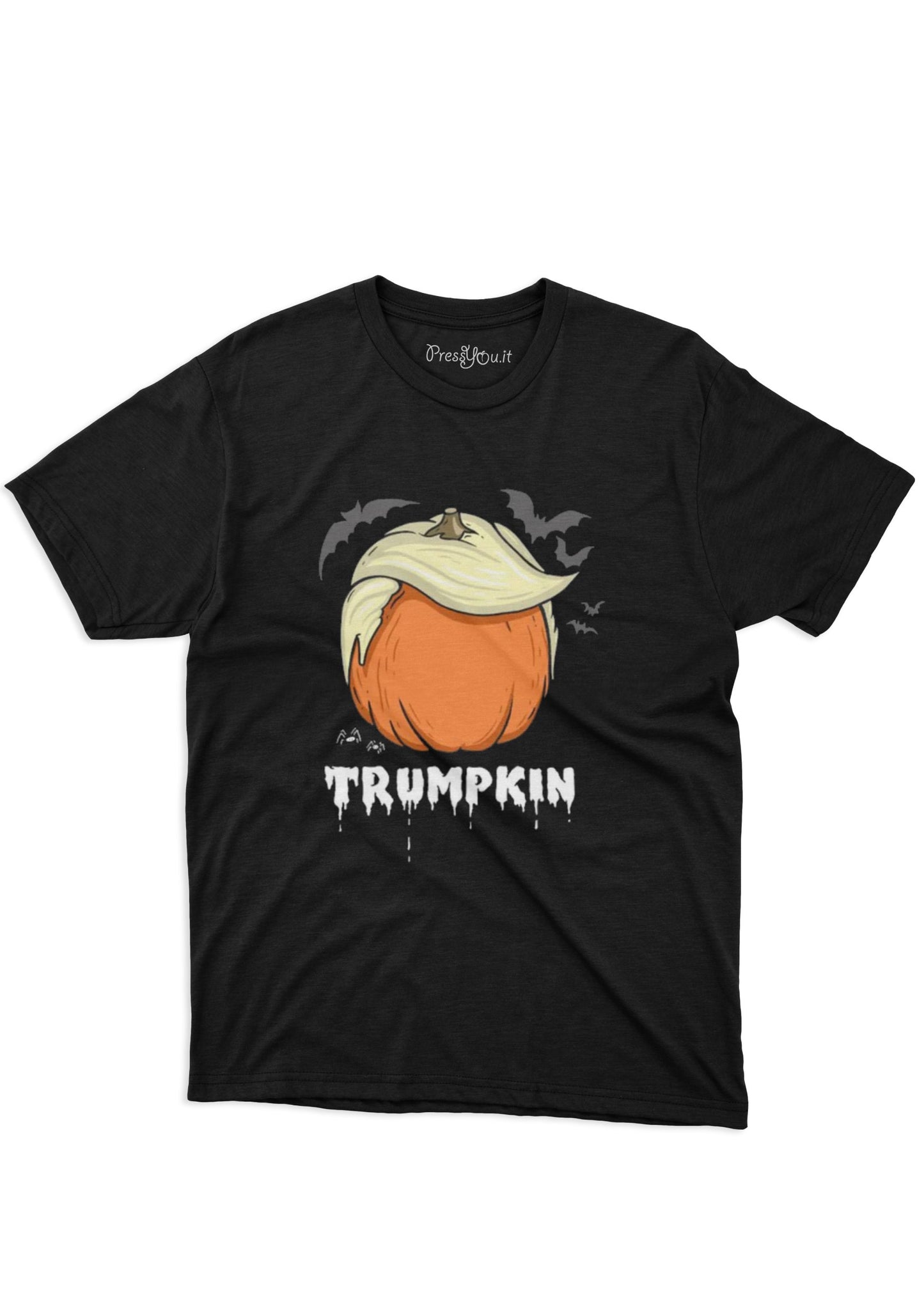 t-shirt-trump donald halloween trumokin pumpkin