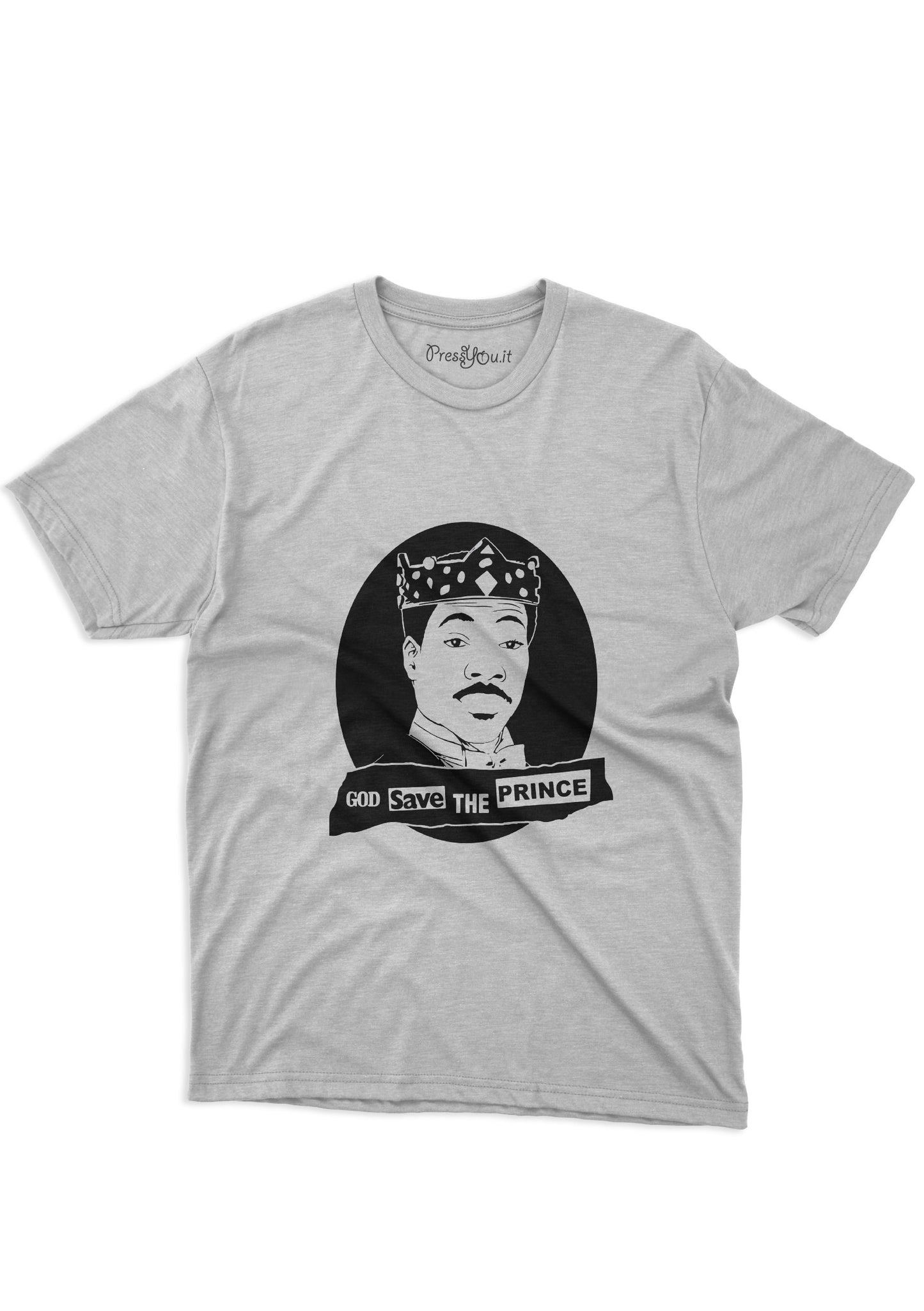 maglietta t-shirt- god save the prince zamunda
