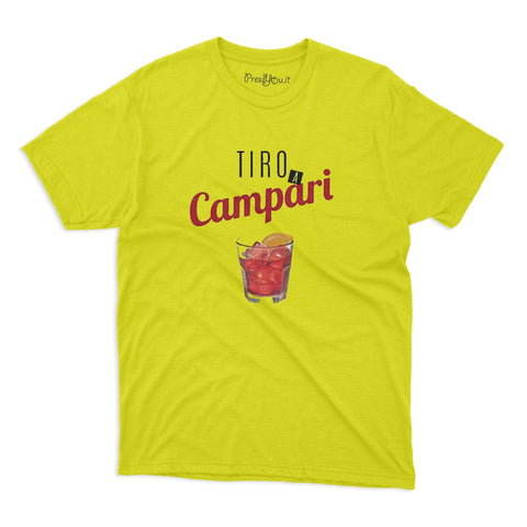 maglietta t-shirt-tiro a campari