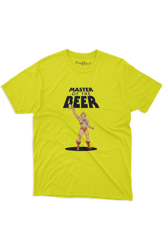 maglietta t-shirt-master of the beer