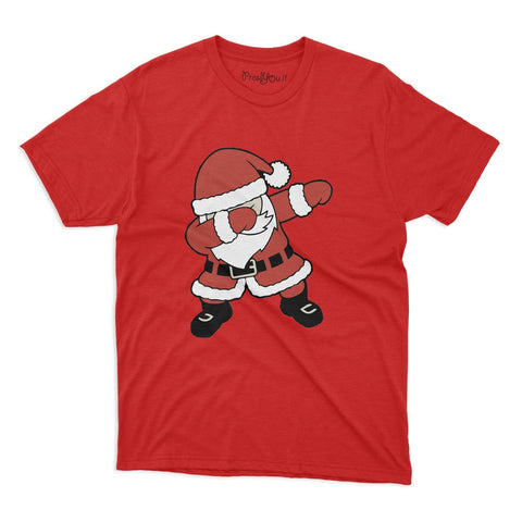 t-shirt-santa claus dab