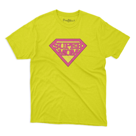 maglietta t-shirt- super mamma