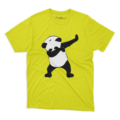 maglietta t-shirt- panda dab