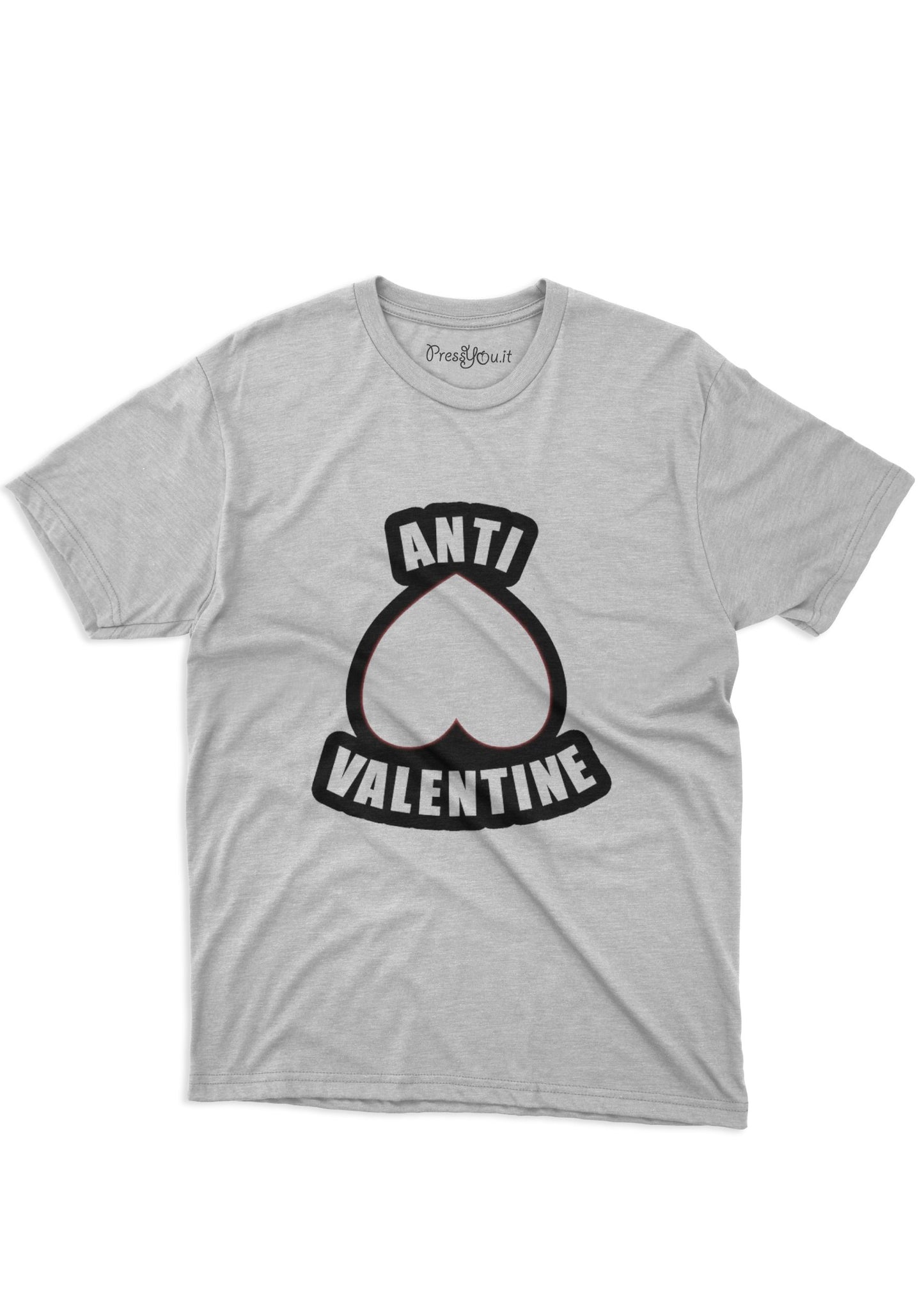 maglietta t-shirt- anti valentine amore san valentino