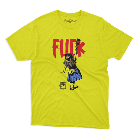 t-shirt-alice murales fuck