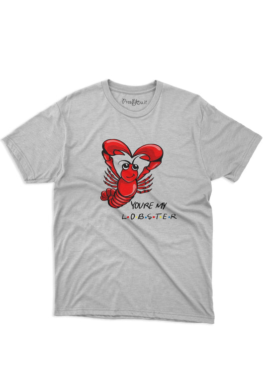 maglietta t-shirt- you re my lobster sei la mia aragosta