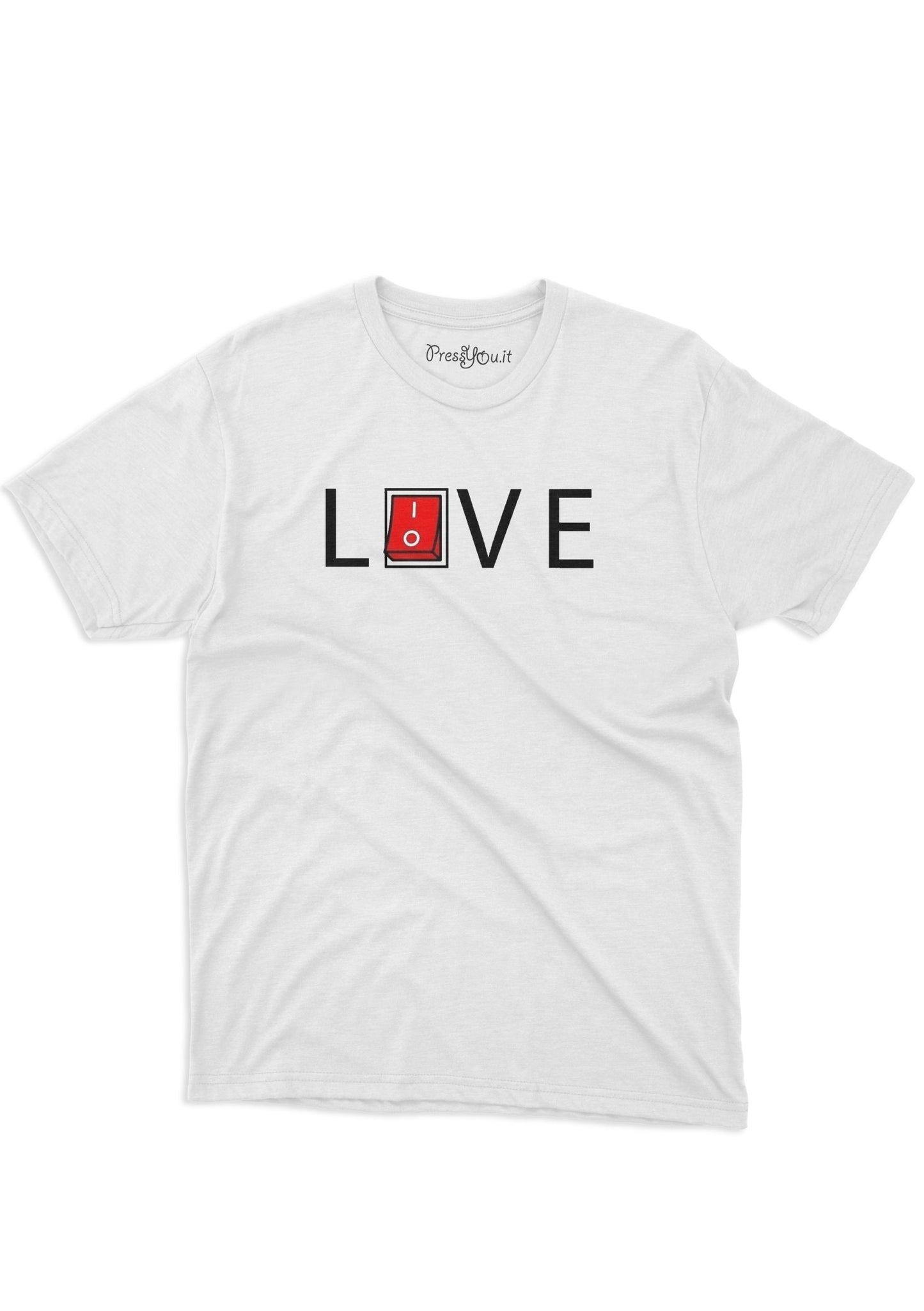 maglietta t-shirt- love start amore san valentino