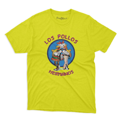 maglietta t-shirt- los pollos