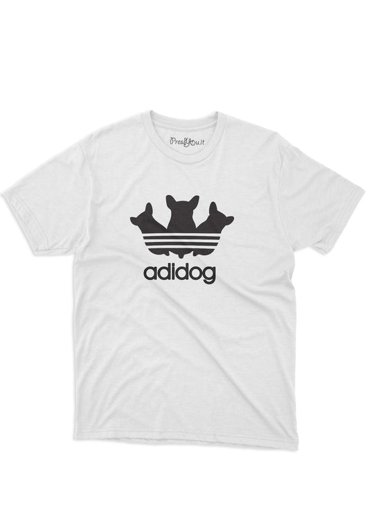 t-shirt t-shirt - French Bulldog sport triband logo