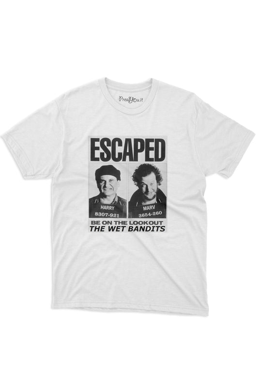 maglietta t-shirt-aereo perso ladri anni 80 cult