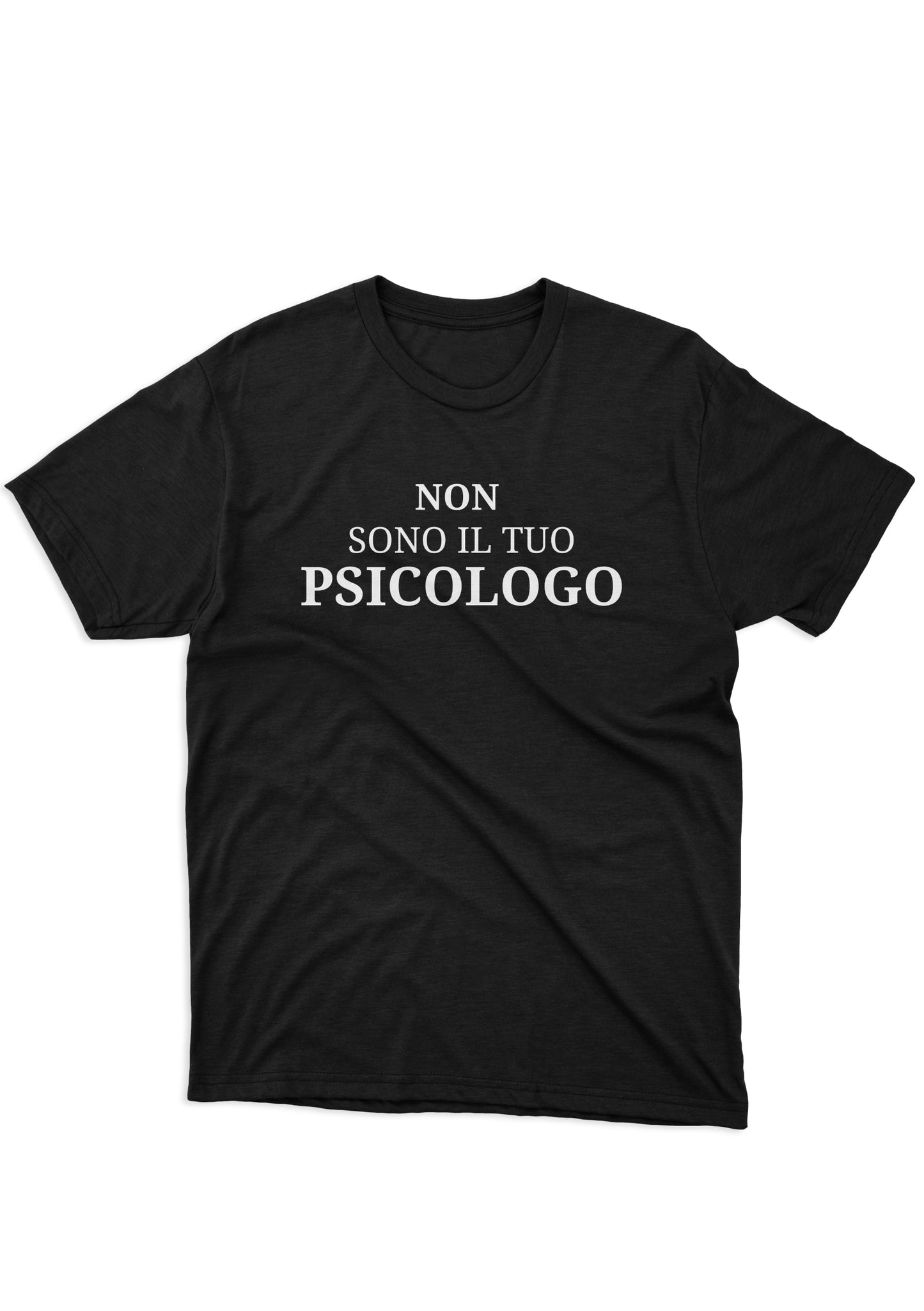 maglietta t-shirt- non sono il tuo psicologo