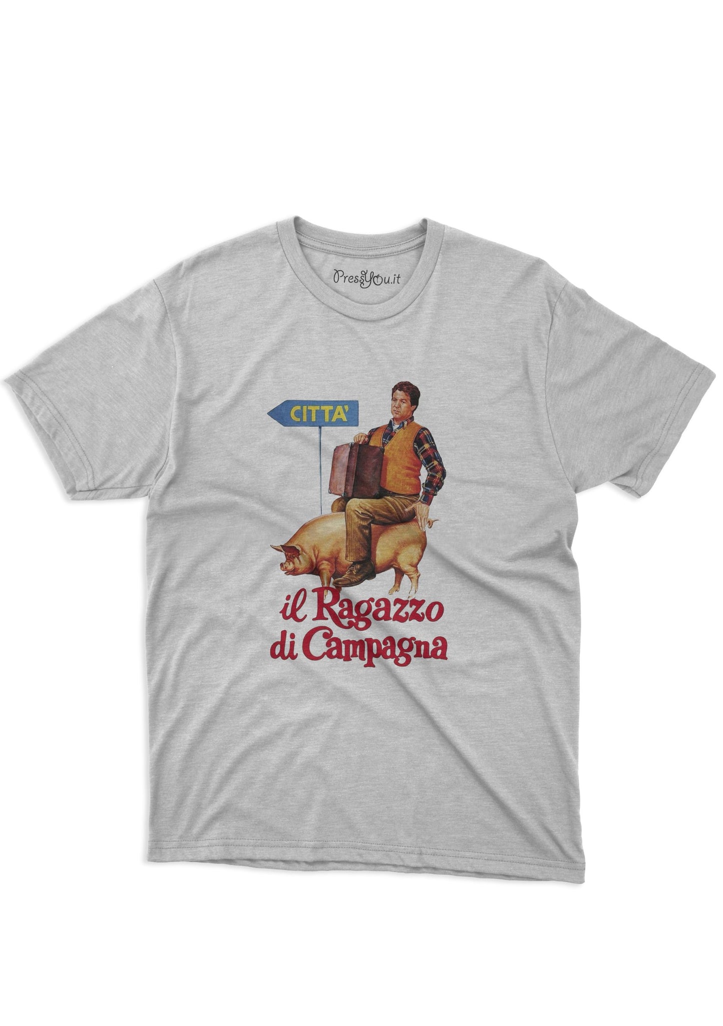 maglietta t-shirt- ragazzo di commedia italiana