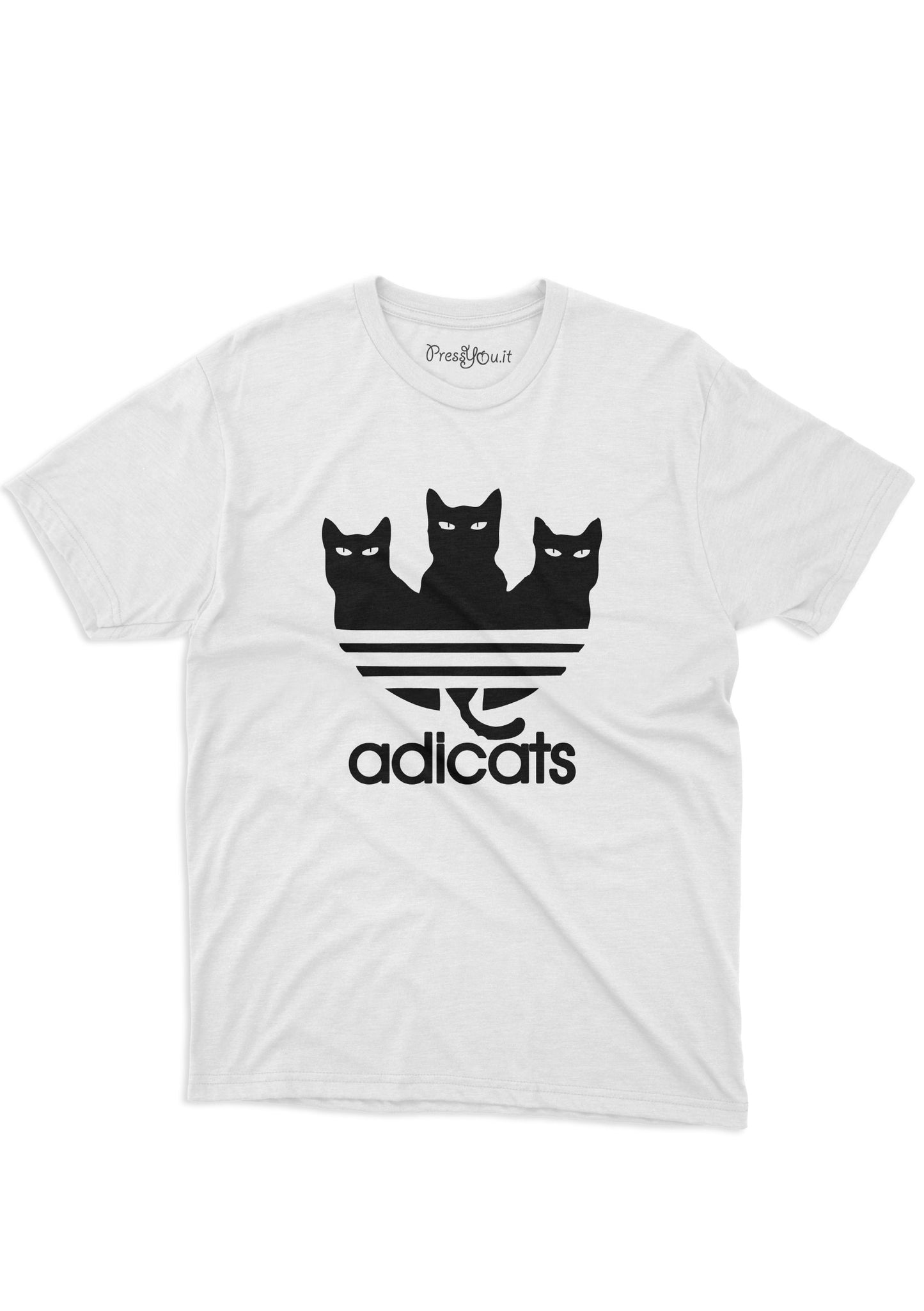 maglietta t-shirt- gatti sport logo tribanda