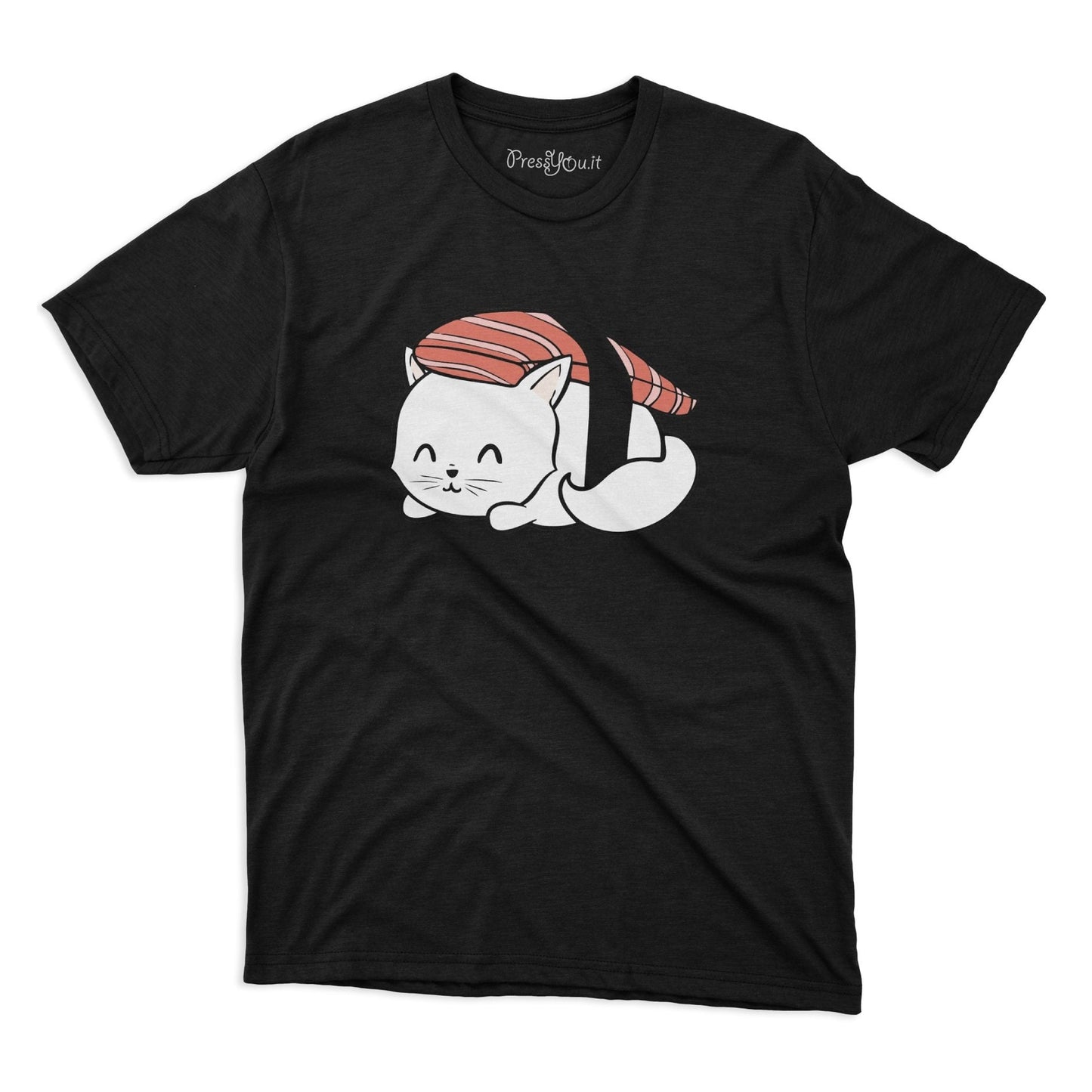 sushi cat t-shirt