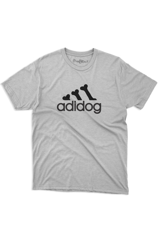 maglietta t-shirt- cani ossa sport logo tribanda sagoma