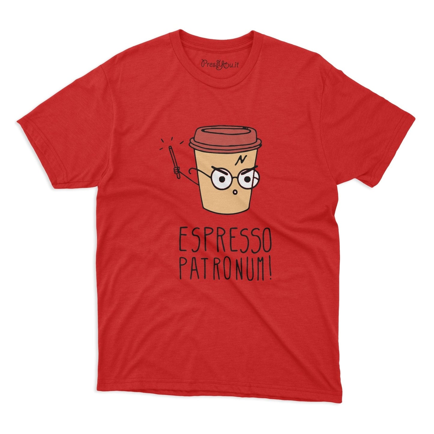 maglietta t-shirt-harry espresso patronum