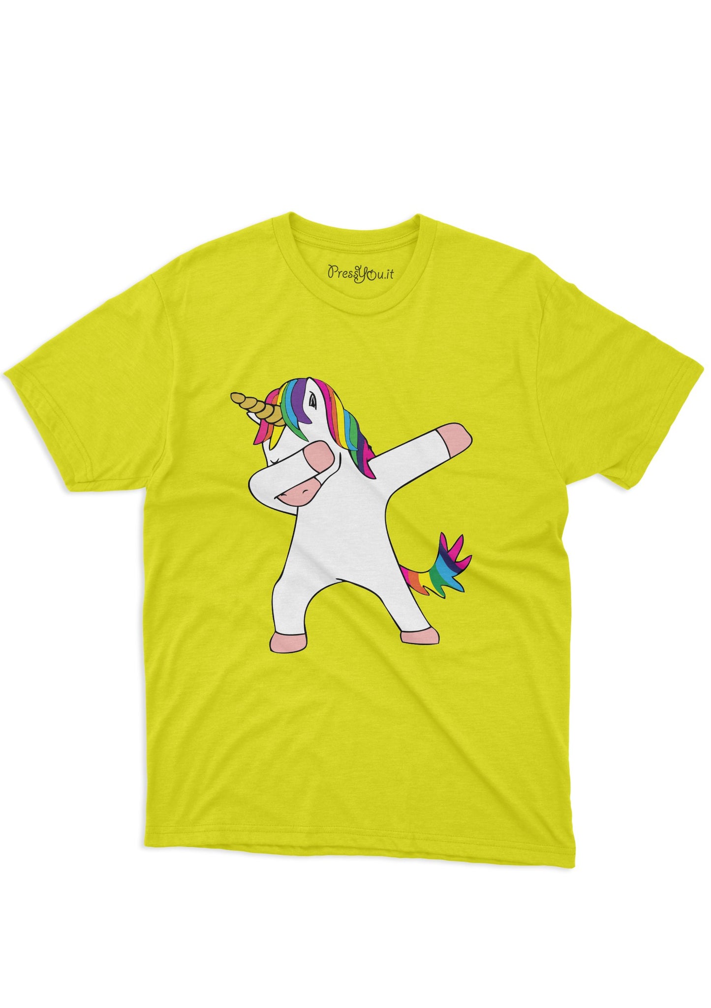 maglietta t-shirt- unicorno dab