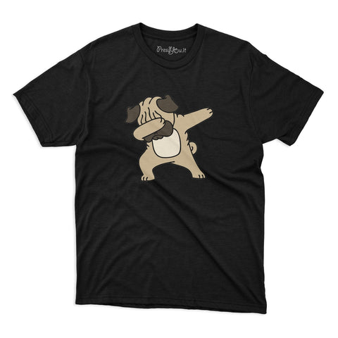 bulldogue dab dog t-shirt