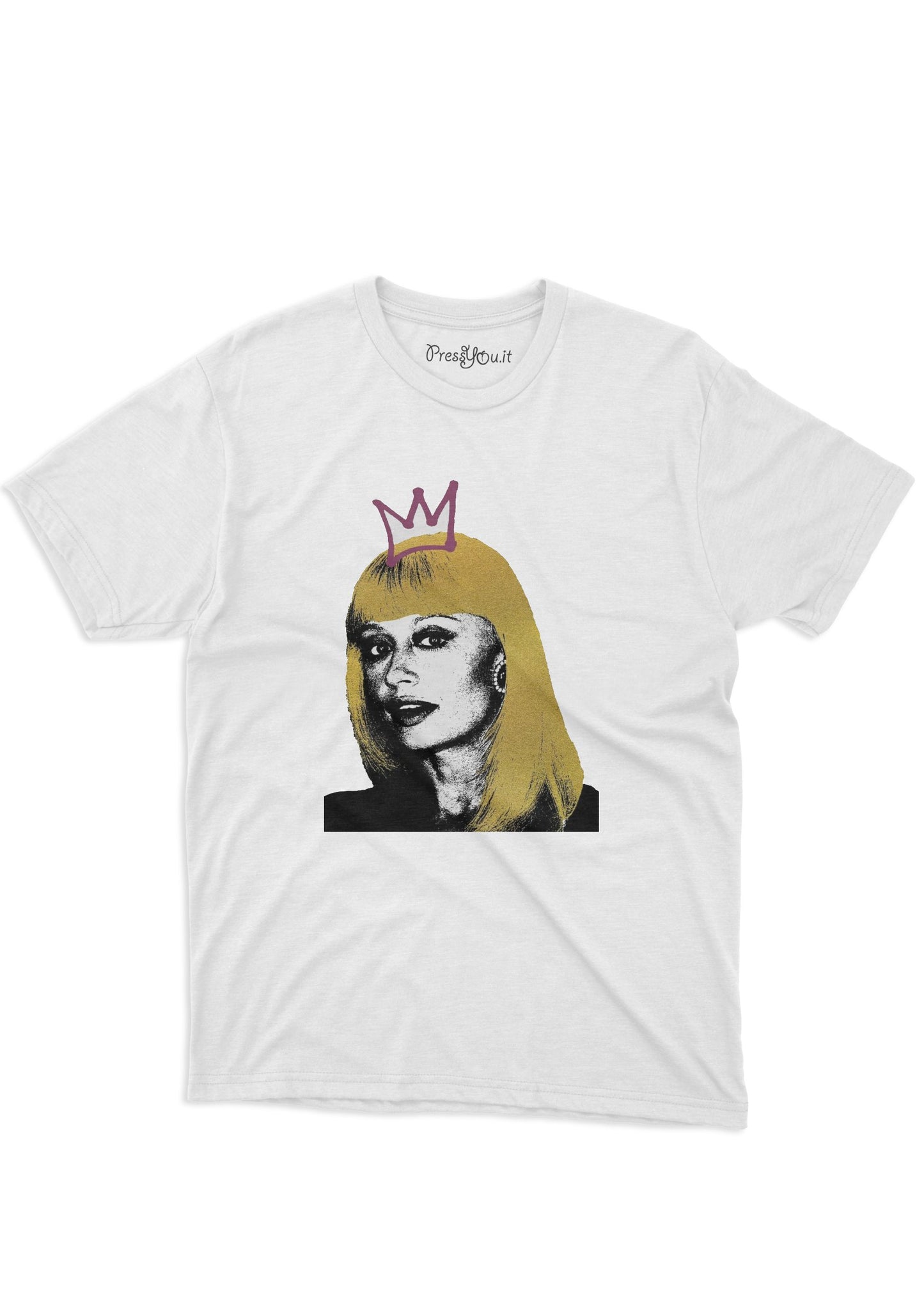 maglietta t-shirt-raffaella queen popart