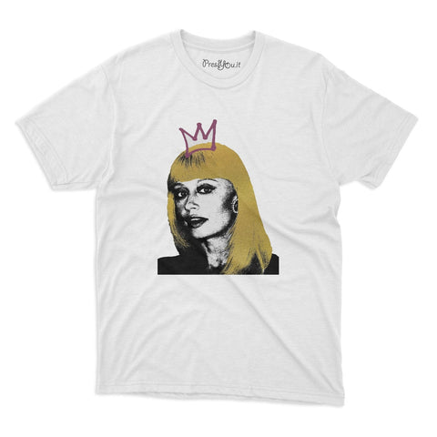 maglietta t-shirt-raffaella queen popart