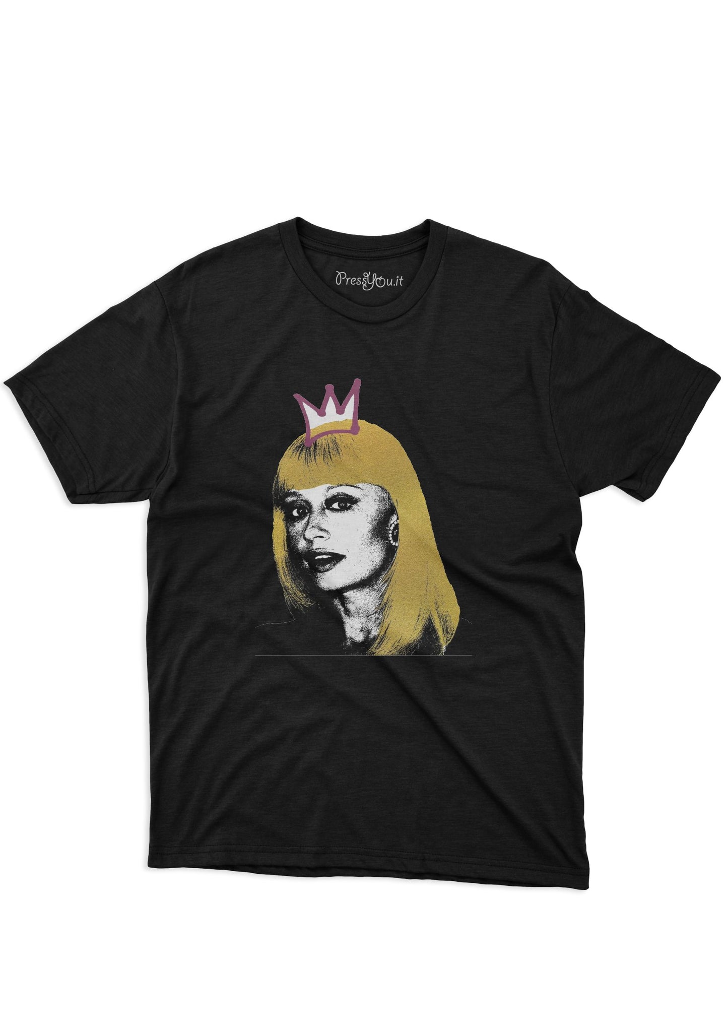 maglietta t-shirt-raffaella queen popart
