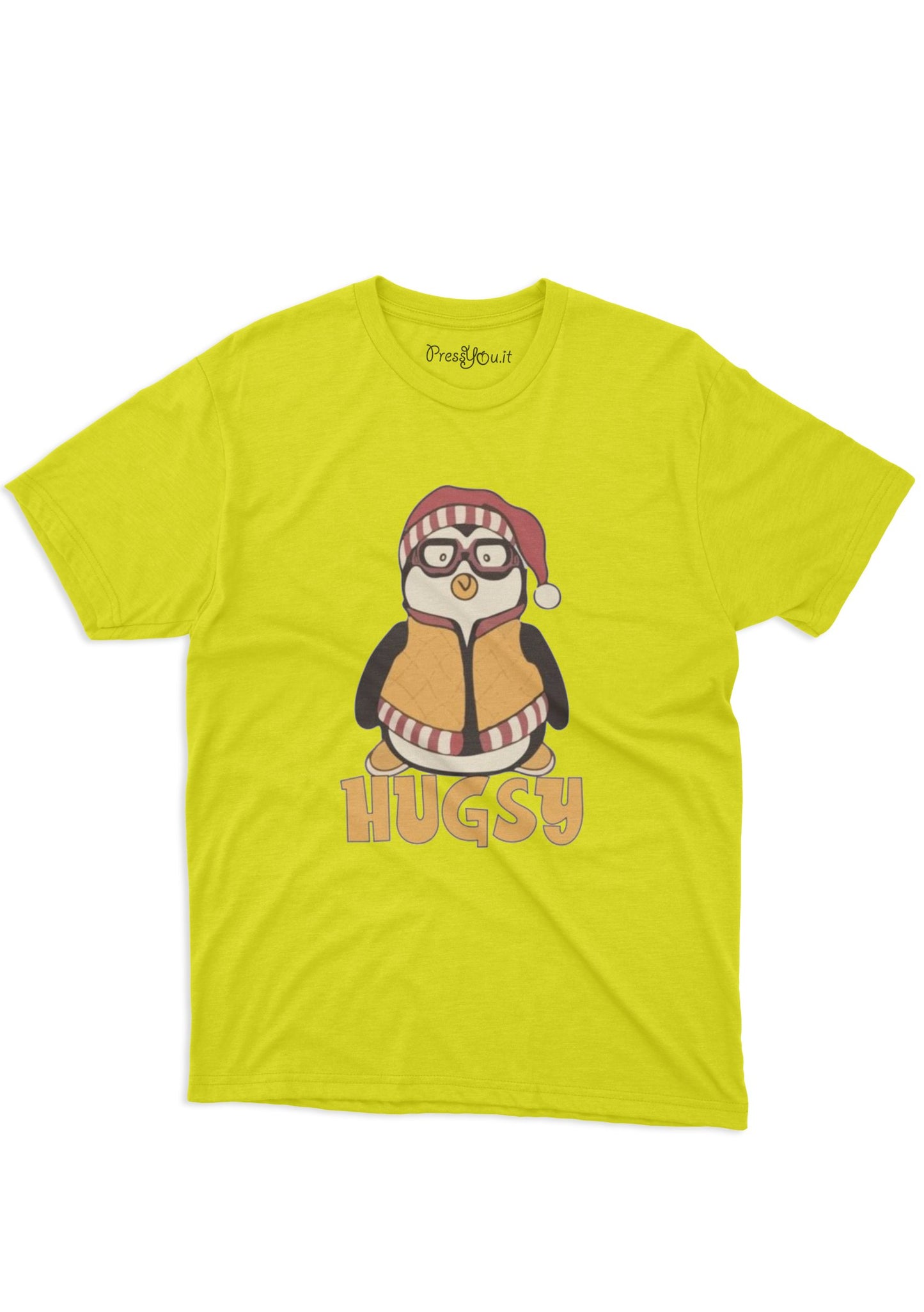 maglietta t-shirt- pinguino hugsy joey