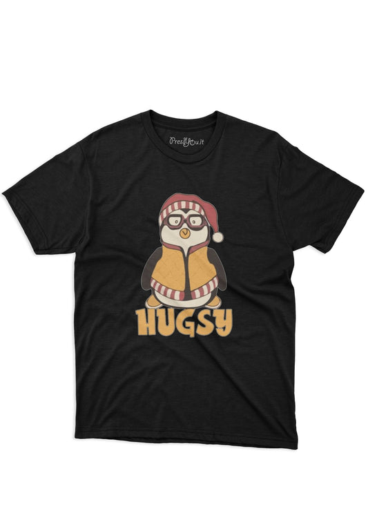 maglietta t-shirt- pinguino hugsy joey