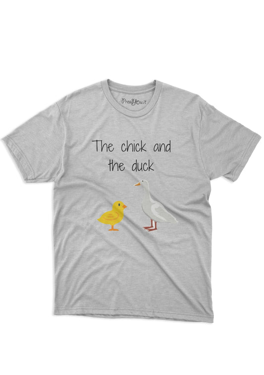 t-shirt t-shirt - duck and chick tje chick and the duck friends