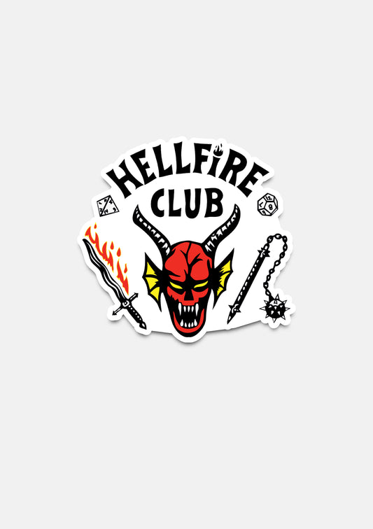 sticker Adesivo- fire club