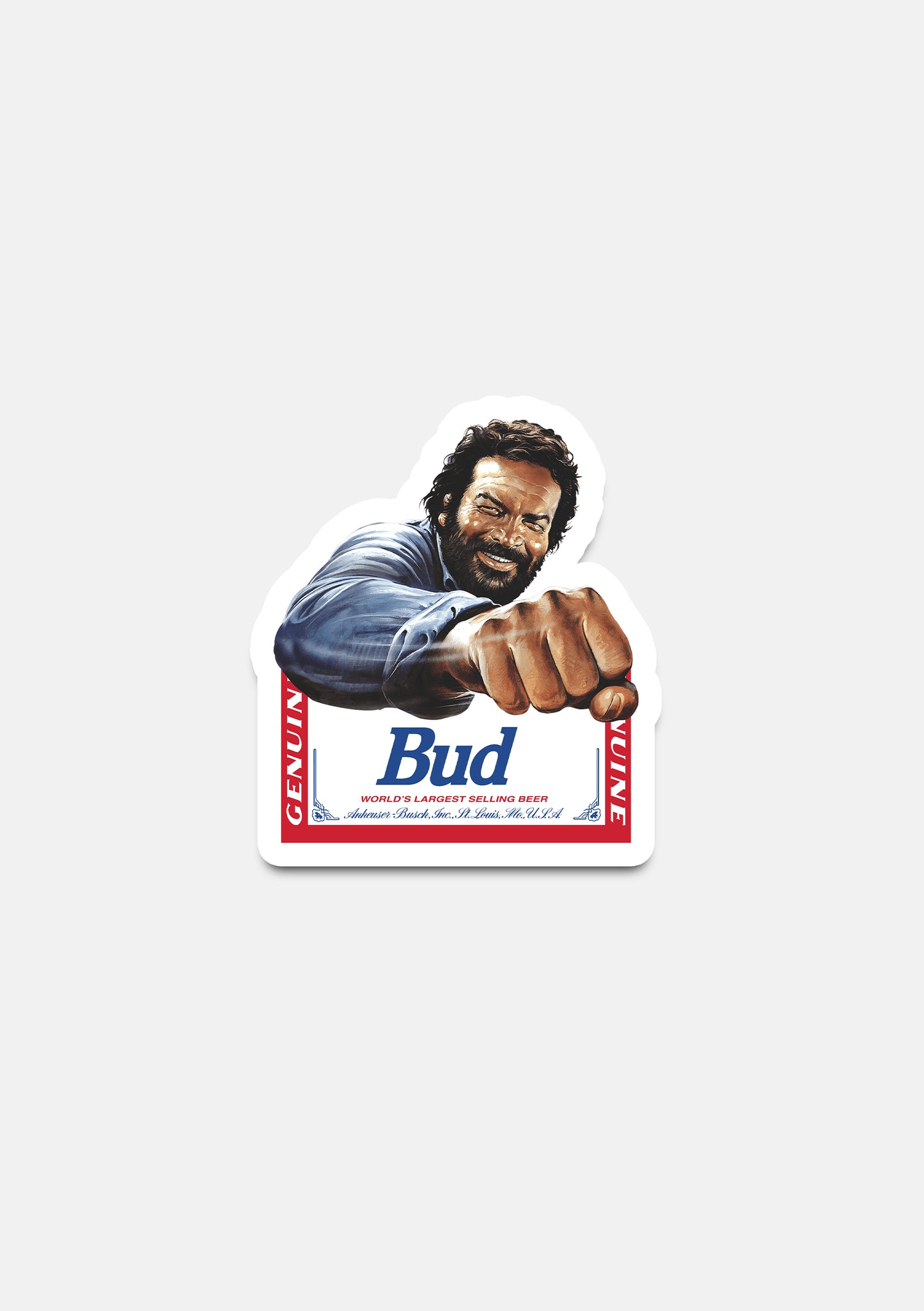 sticker Adesivo- birra bud