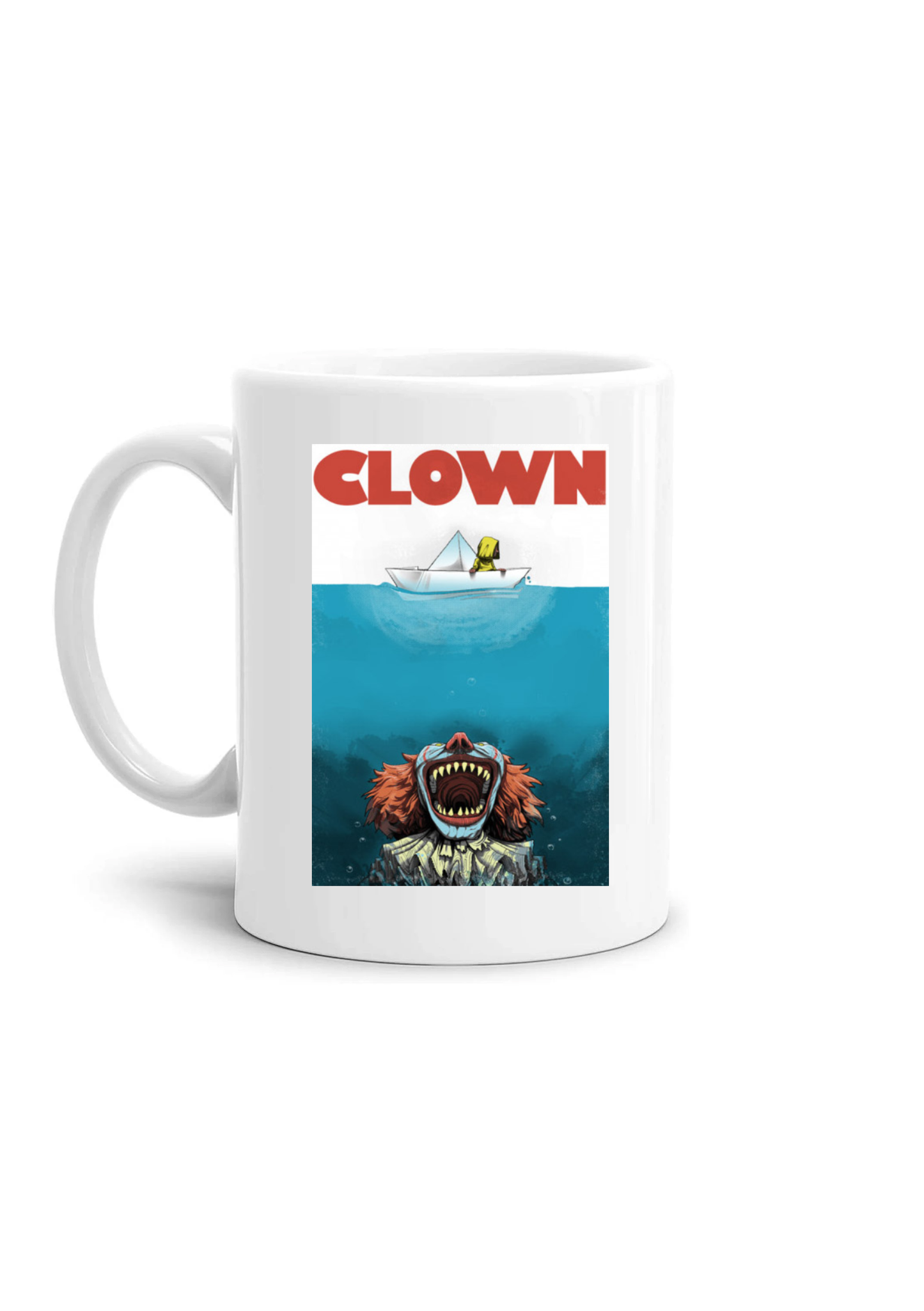 Mug-clown shark movie 90s mug
