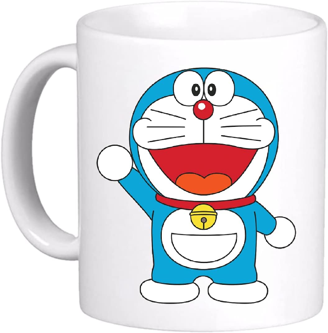Mug-doraemon cat manga mug