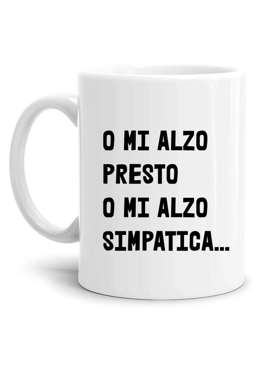 Mug-o I get up early or I lasso cup nice funny nice gift mom dad colleagues friends ceramic for breakfast coffee or tea