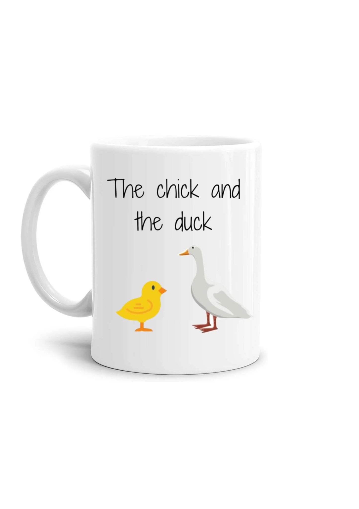 Mug mug - duck and chick tje chick and the duck friends