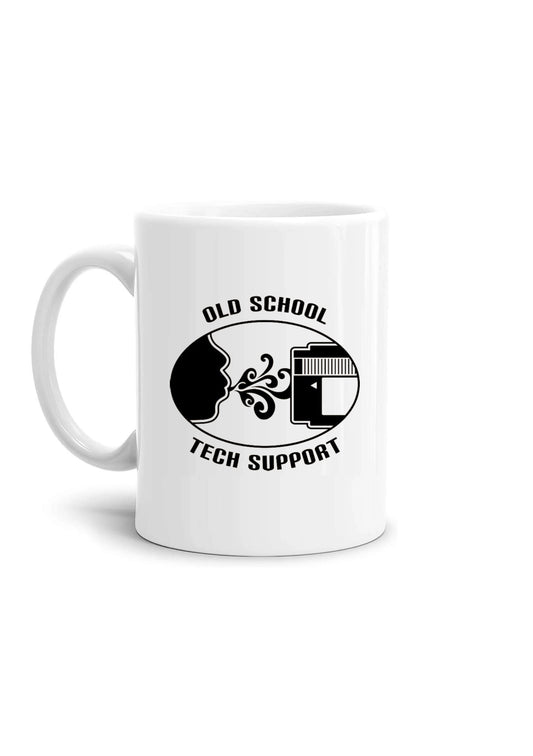 tazza Mug- old school tech support