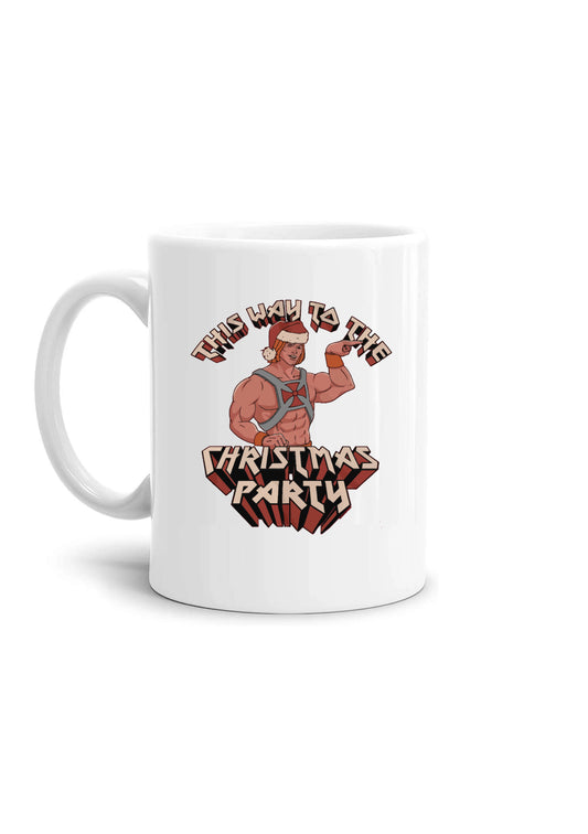 Mug mug- hi man christmas party christmas